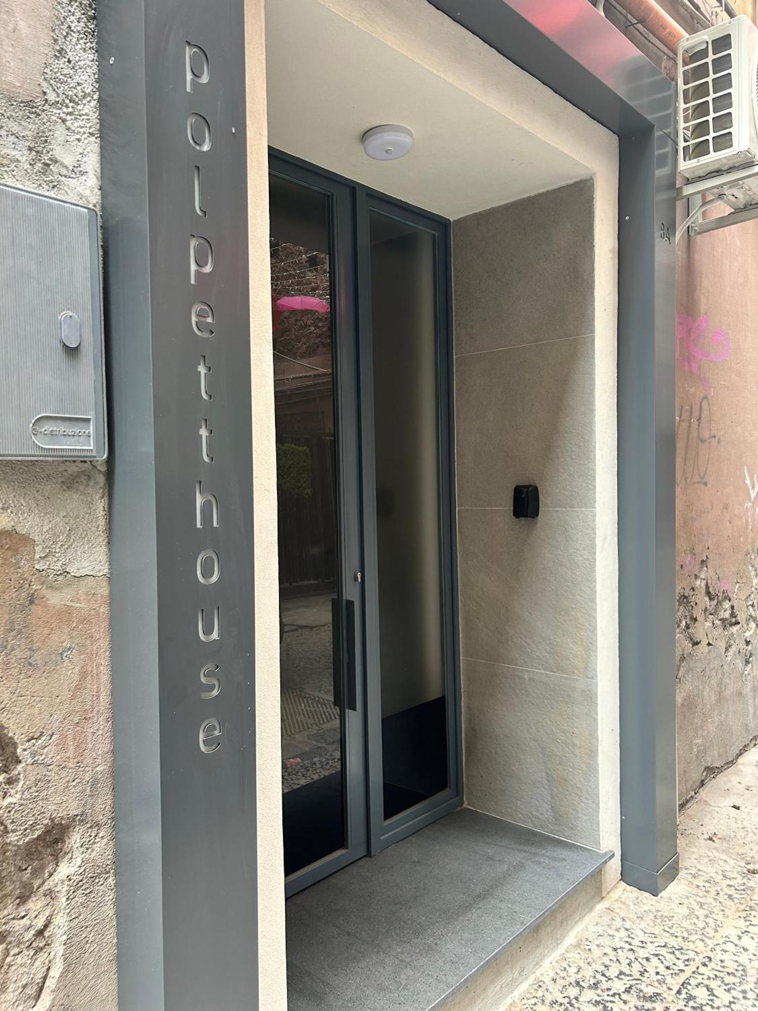 Polpetthouse Apartman Catania-Fontanarossai nemzetközi repülőtér Kültér fotó